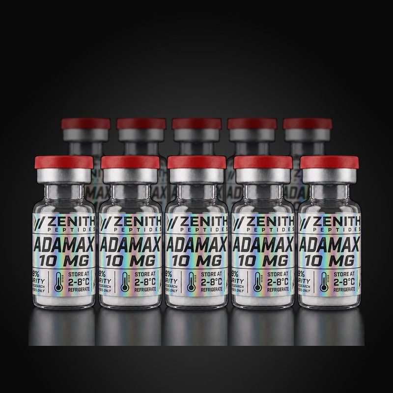 ADAMAX — 10 × 10 mg · 10 Vials — Kit mit gelabelten Vials