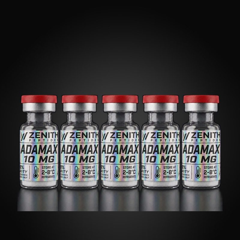 ADAMAX — 5 × 10 mg · 5 Vials — Kit mit gelabelten Vials